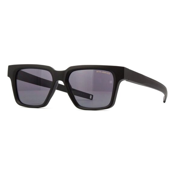 New DITA LANCIER LSA-708 Black Polarised Square DSL708 01 Sunglasses Women - Picture 1 of 4